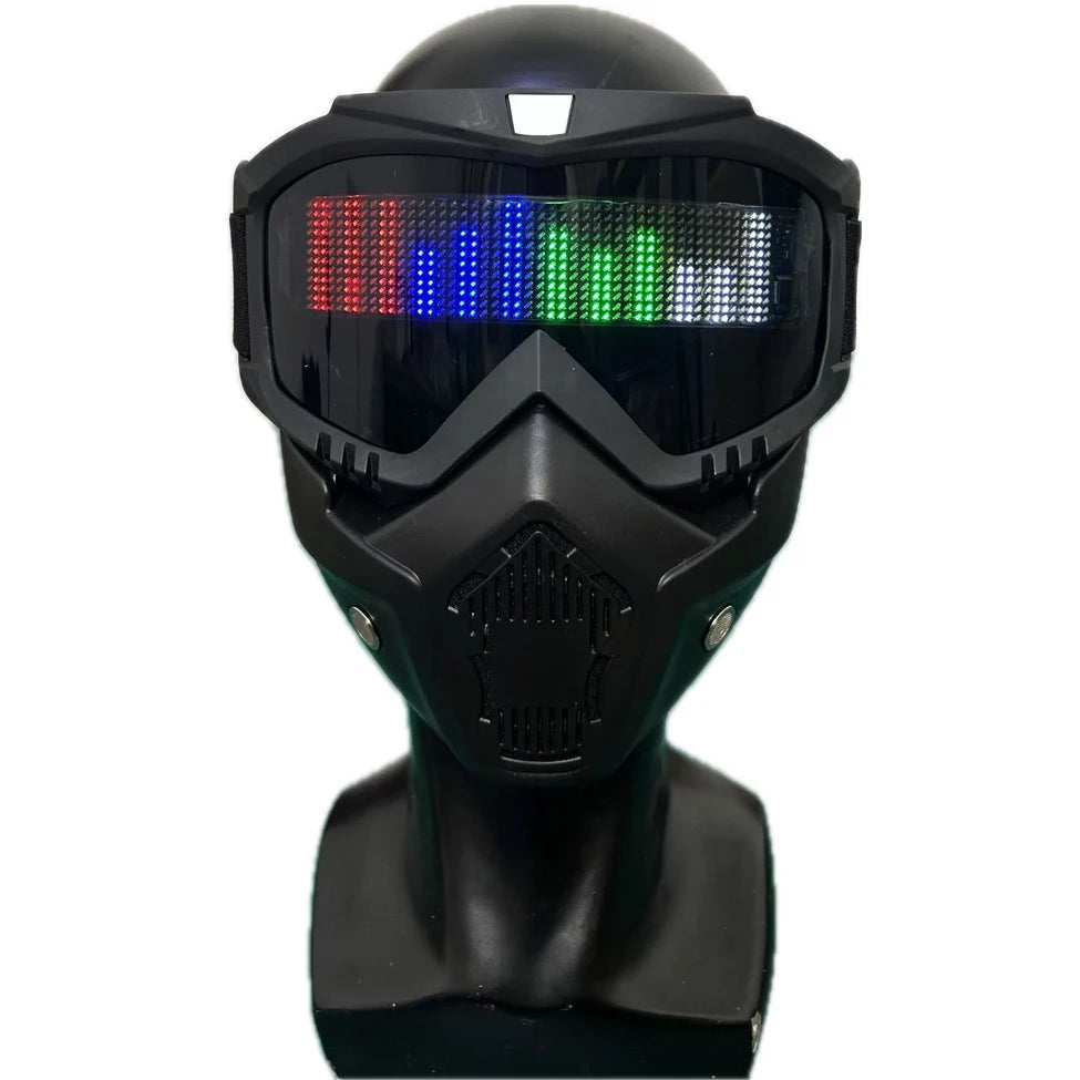 Light up Sci-Fi Mask