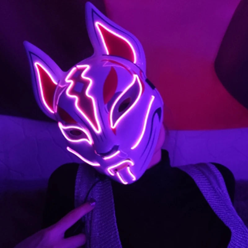 LED Cosplay Fox Mask - Masklab