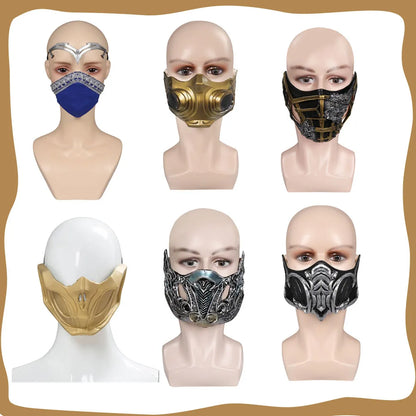 Kitana/Scorpion/Sub-Zero Cosplay Mask - Masklab