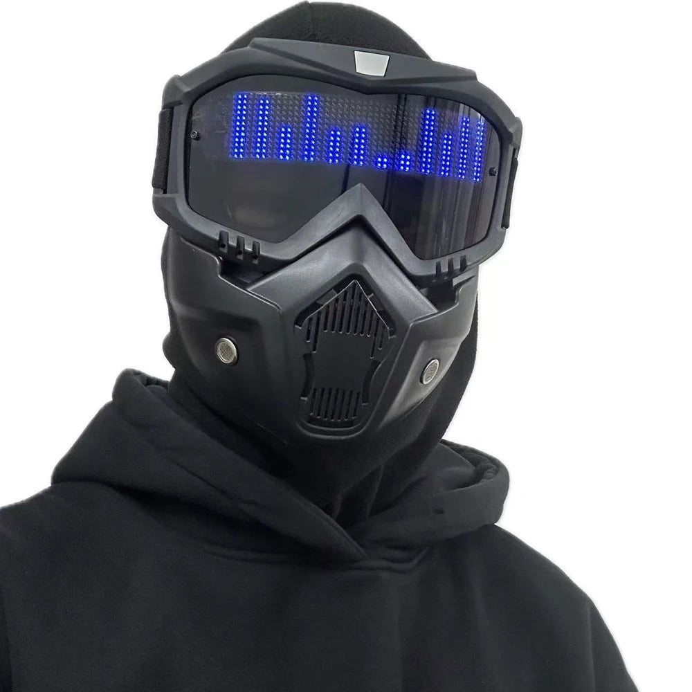 Light up Sci-Fi Mask