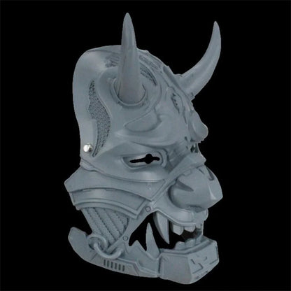 Mask Oni Ghost (Blue Silver Neon) - Masklab