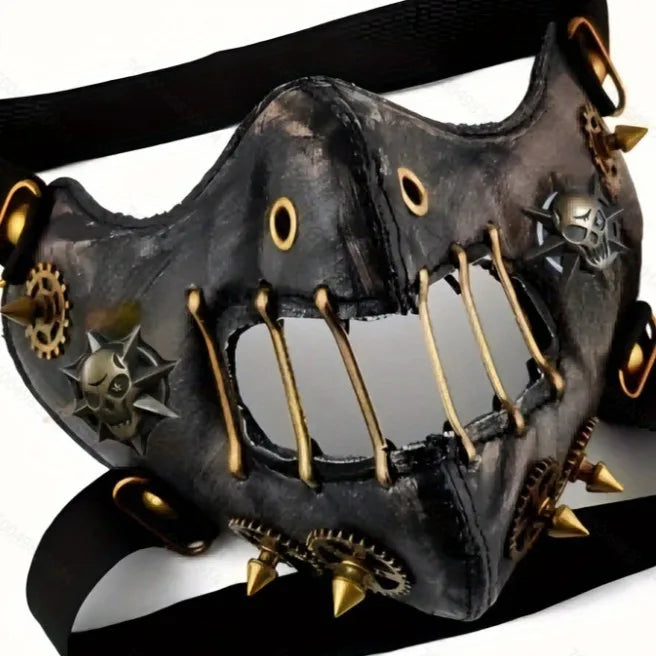 leather Steampunk Mask - Masklab