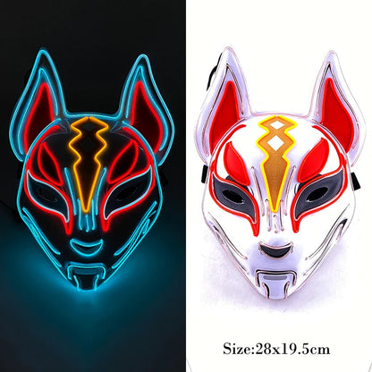 LED Cosplay Fox Mask - Masklab