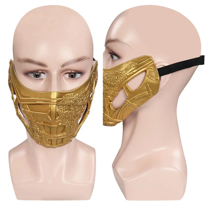 Mortal Fantasy Kombat Scorpion LatexMask - Masklab