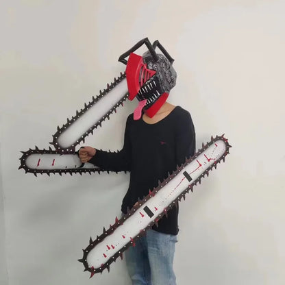 Chainsaw Head Mask