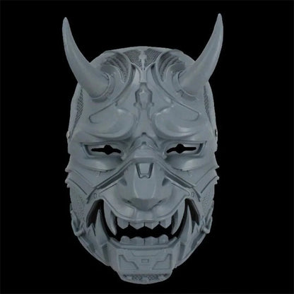 Mask Oni Ghost (Blue Silver Neon) - Masklab