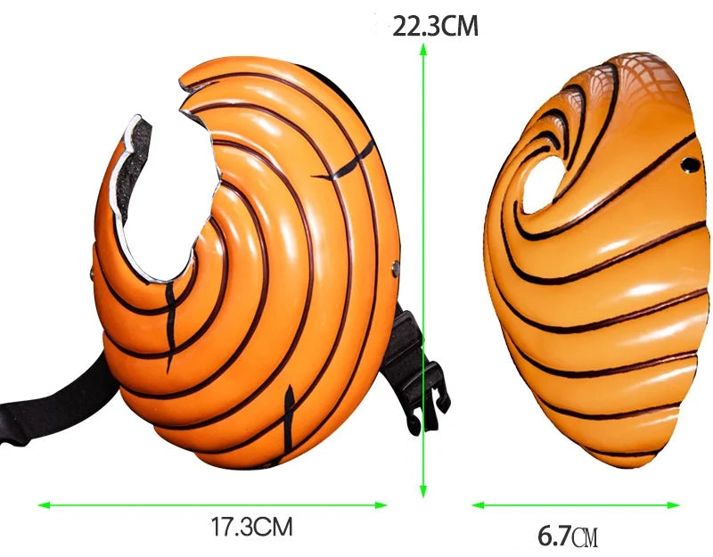 Masks Ninja Uchiha Obito Tobi Madara Cosplay - Masklab