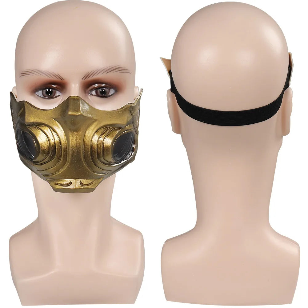 Mortal Kombat Scorpion MaskWomen Latex - Masklab