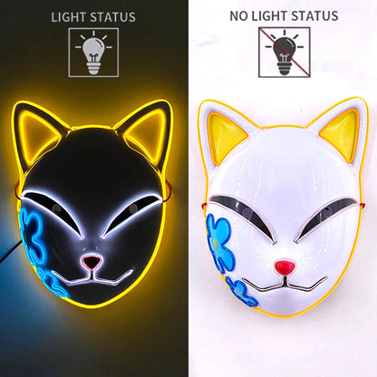 LED Cosplay Fox Mask - Masklab