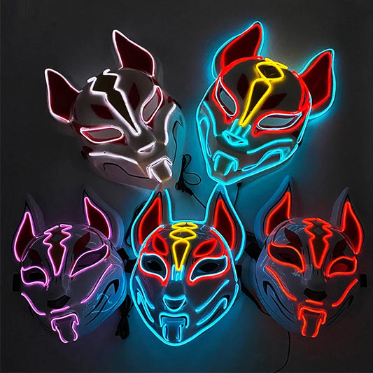 LED Cosplay Fox Mask - Masklab