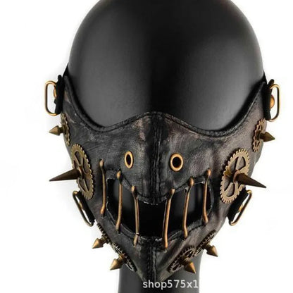 leather Steampunk Mask - Masklab
