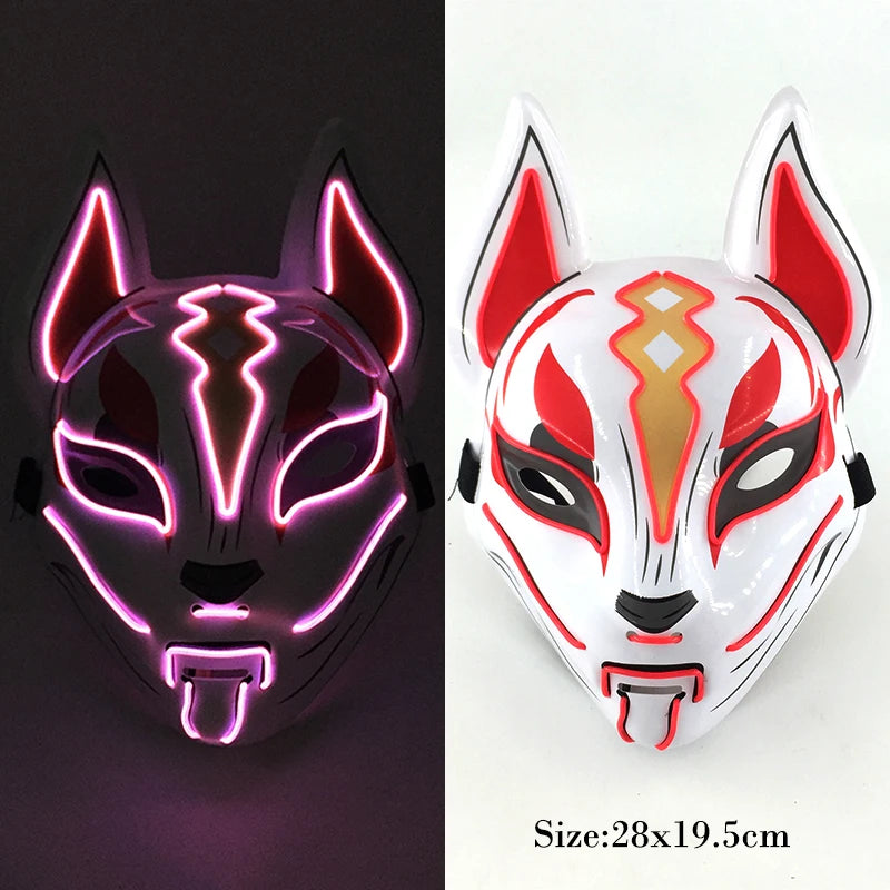 LED Cosplay Fox Mask - Masklab