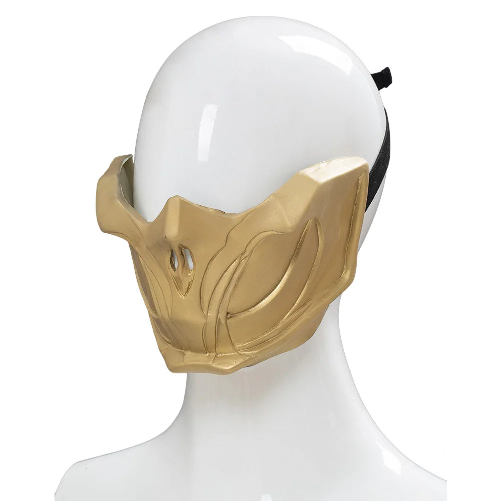 Mortal Kombat Scorpion MaskWomen Latex - Masklab