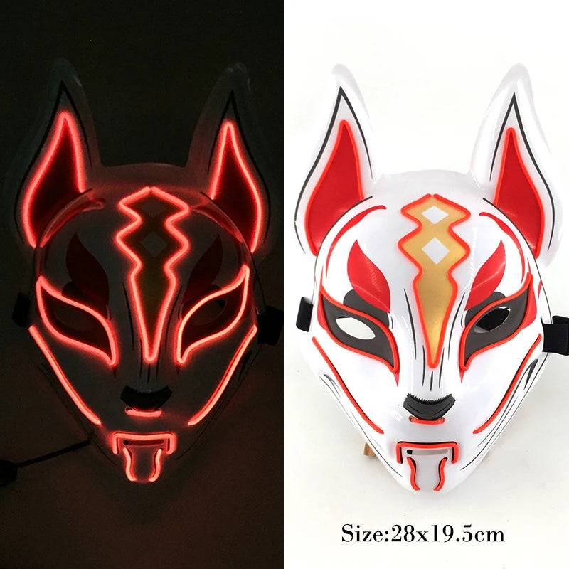 LED Cosplay Fox Mask - Masklab