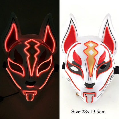 LED Cosplay Fox Mask - Masklab