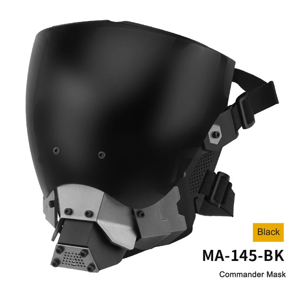 Cyberpunk Mask Ox Horn LED