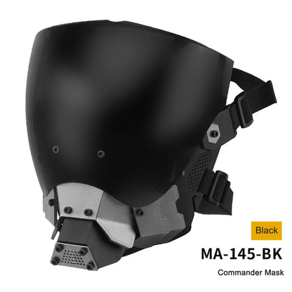 Cyberpunk Mask Ox Horn LED