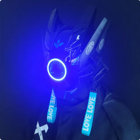 Cyberpunk Led Lighting Mask