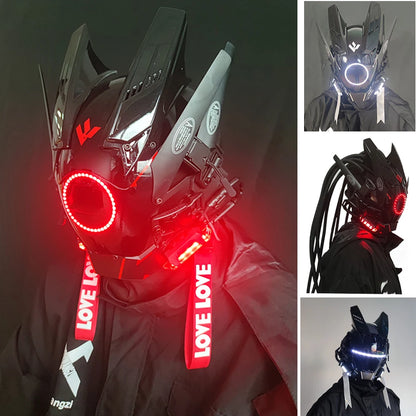 Cyberpunk Led Lighting Mask