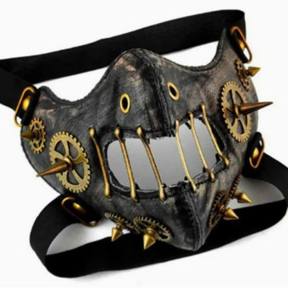 leather Steampunk Mask - Masklab