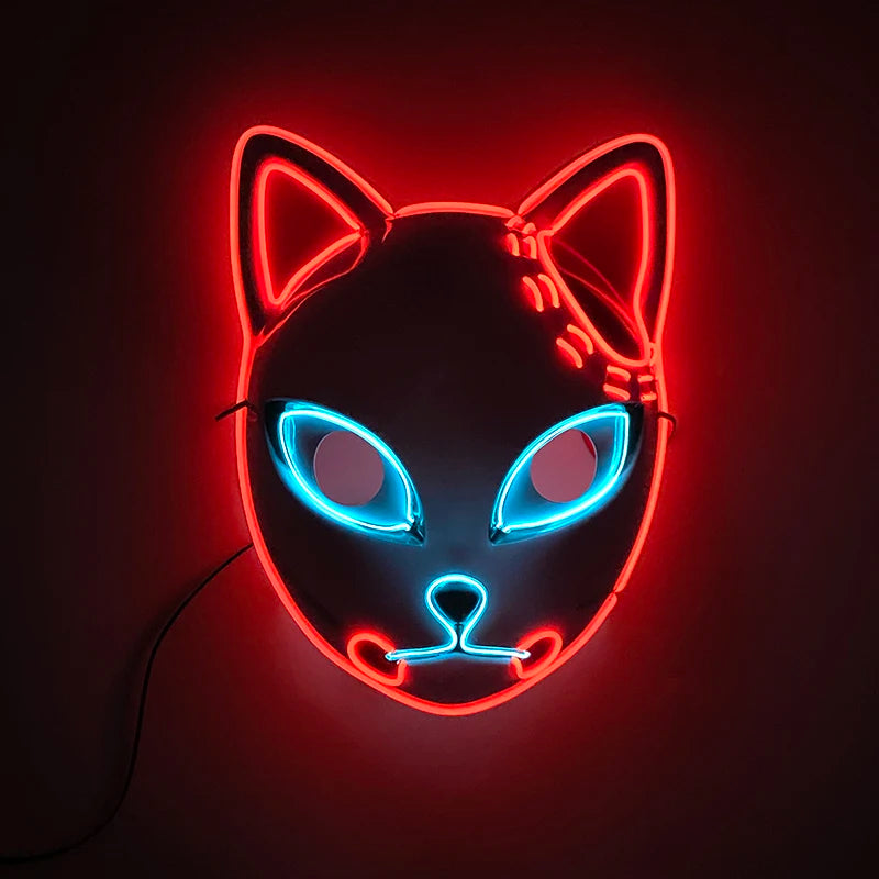 LED Cosplay Fox Mask - Masklab