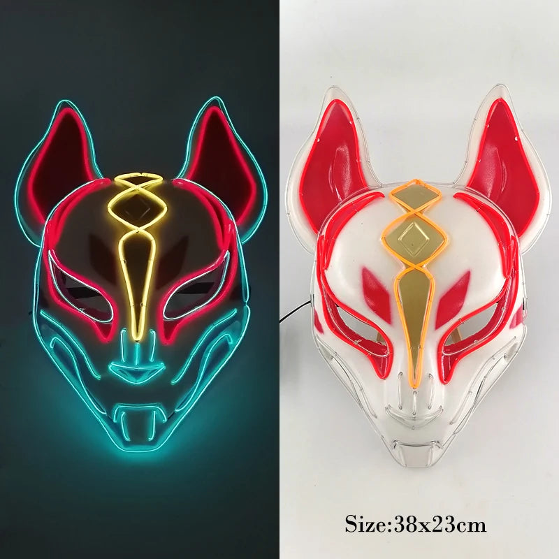 LED Cosplay Fox Mask - Masklab