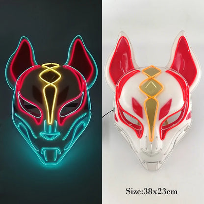 LED Cosplay Fox Mask - Masklab