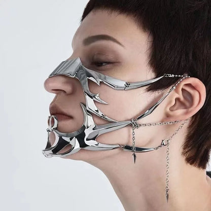 ‌Cyberpunk Metal Mask