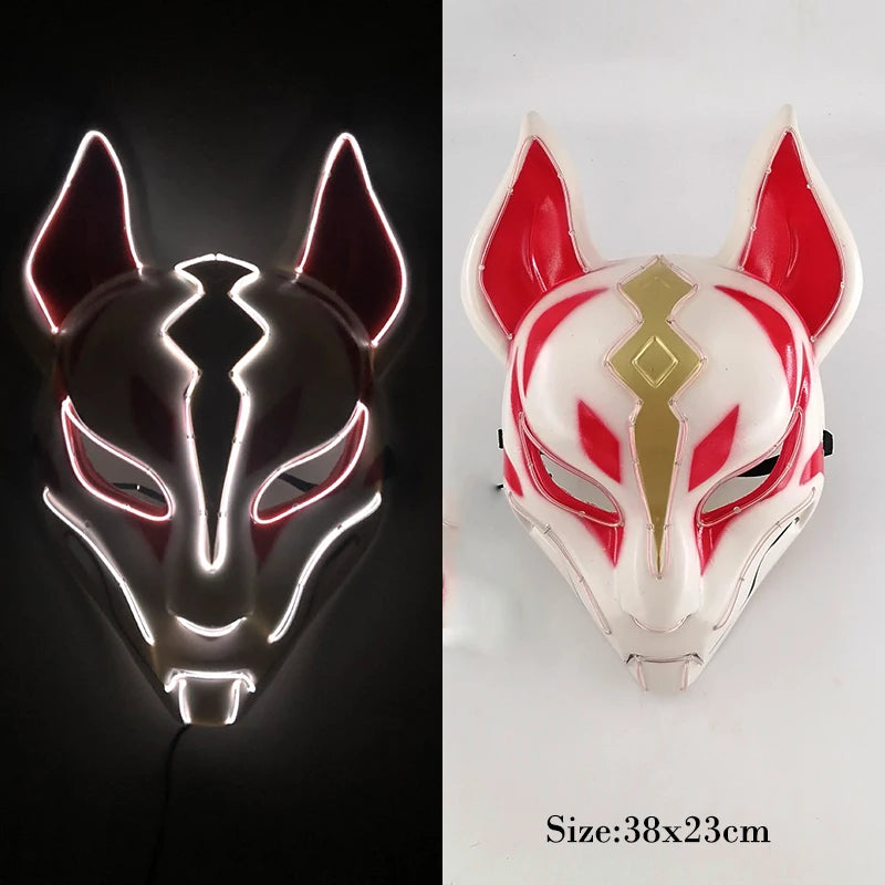 LED Cosplay Fox Mask - Masklab