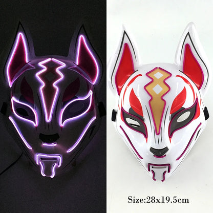 LED Cosplay Fox Mask - Masklab