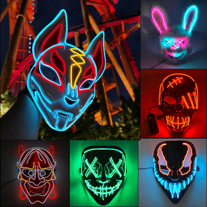 LED Cosplay Fox Mask - Masklab