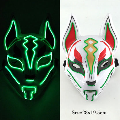 LED Cosplay Fox Mask - Masklab