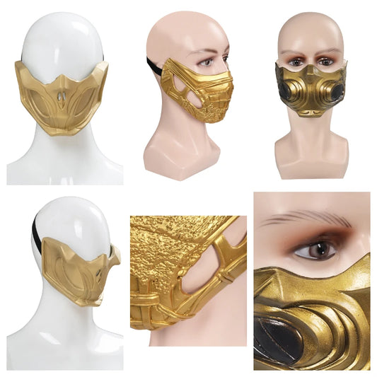 Mortal Kombat Scorpion MaskWomen Latex - Masklab