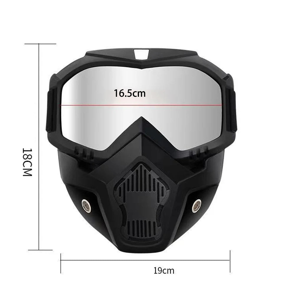 Light up Sci-Fi Mask