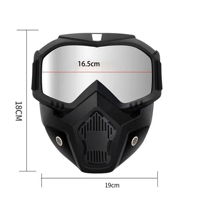 Light up Sci-Fi Mask