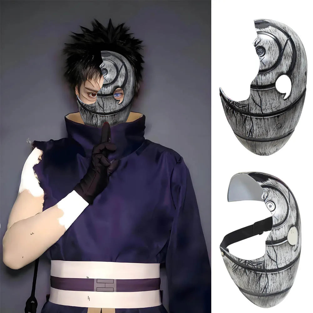 Masks Ninja Uchiha Obito Tobi Madara Cosplay - Masklab