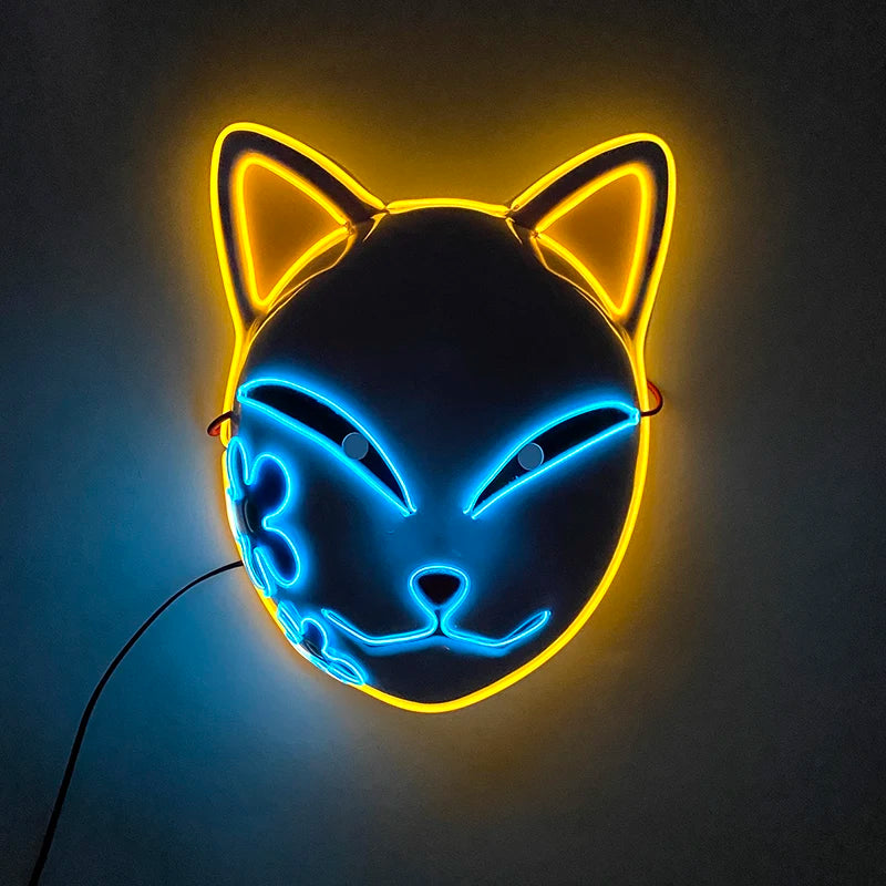 LED Cosplay Fox Mask - Masklab
