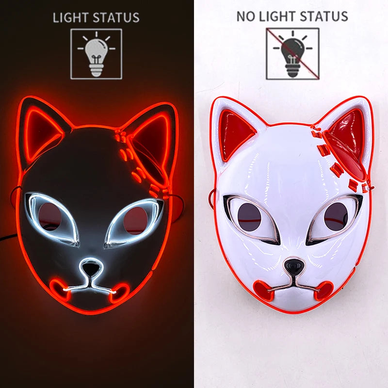 LED Cosplay Fox Mask - Masklab