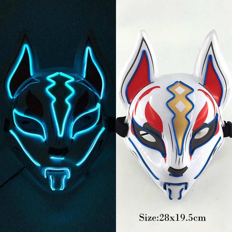LED Cosplay Fox Mask - Masklab