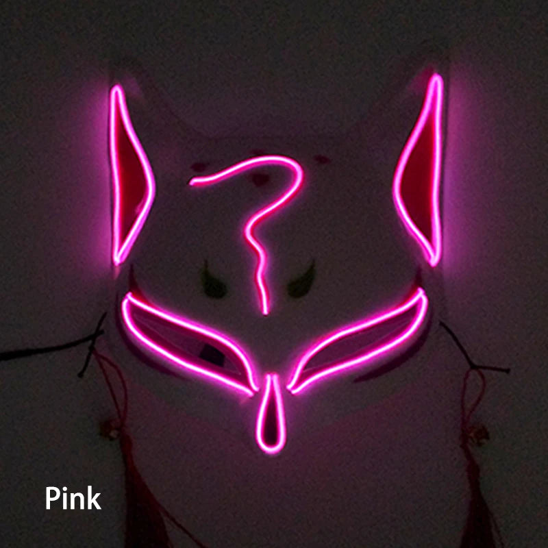 LED Cosplay Fox Mask - Masklab