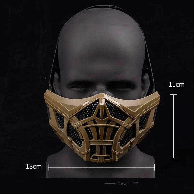 Tactical Half-faced Airsoft Mask - Masklab