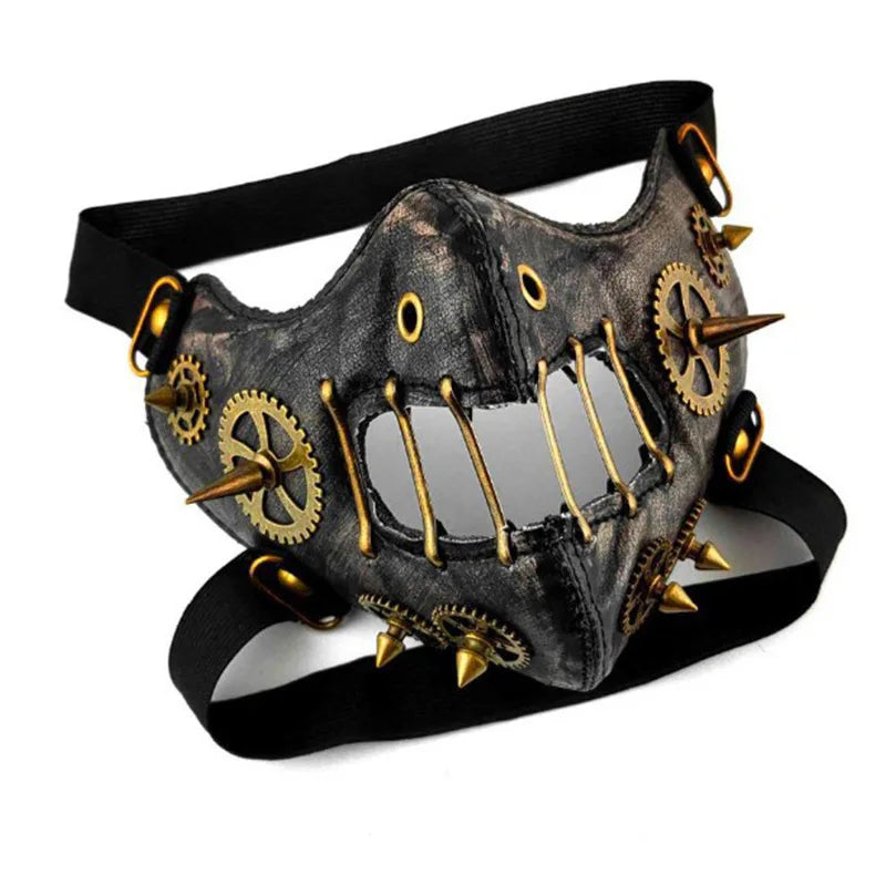 leather Steampunk Mask - Masklab
