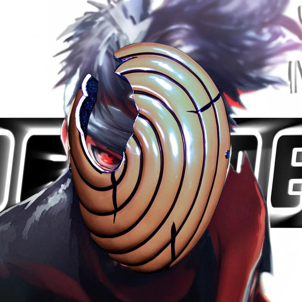 Masks Ninja Uchiha Obito Tobi Madara Cosplay - Masklab
